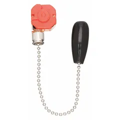 Single-pole, three-throw (SP3T) pull chain switch with silver metal finish. Switch function configuration provides Off/On/On/On positions for selecting among three circuits or speeds. Used for controlling lighting or small motors in industrial and commercial settings, such as ceiling fans and multi-speed equipment.