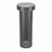 Clevis Pin,1.125 in L 0.375in dia,PK25: Inch, 3/8 in Pin Dia, 1 1/8 in Shank Lg, Steel, Plain, 25 PK (MPN WWG-CLP-199)