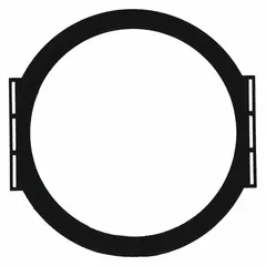 Mounting bracket for custom-install speaker systems. Overall dimensions: 24 in length, 48 in width. Constructed of CI (cast iron). Used for pre-installing speaker frames in walls or ceilings during new construction or retrofit projects.