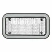 CODE 3 Perimeter Light: Emergency Vehicle Perimeter Light, White, 6 W Watt, Clear, LED, Permanent (MPN 45BZRV)