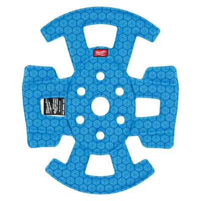 MILWAUKEE Sweat Band for Hard Hats and Bump Caps, Blue, Polyester, 48-73-4544 - Sweat Bands for Hard Hats and Bump Caps