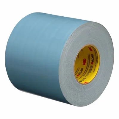 3M Duct Tape: Medium Duty, Blue, 6 in Wd, 60 yd Lg, 11.5 mil Thick, 8979 - Clean Removal Duct Tape