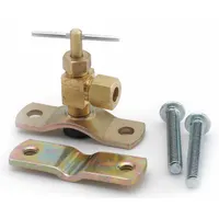APPROVED VENDOR Needle Valve: Brass, Fits 3/4 in Tube Dia, 3/4 in Compatible Tube Dia - Max (MPN 709195-04)