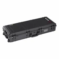 PELICAN Protective Case: 16 3/4 in x 44 in x 8 in, Black, 2 Wheels, 17.26 lb Wt (MPN 1745AIRNF)