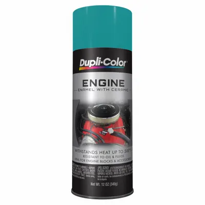 DUPLI-COLOR Ford Green High Heat Enamel, Gloss, Solvent-Based, EDE161707 - High Heat Enamels
