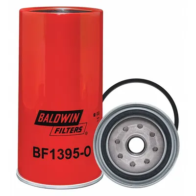 BALDWIN FILTERS Fuel Filter: Spin-On, 4 7/16 in Outside Dia, 1"-14 Thread Size, Diesel Fuel - Spin-On Fuel Filters