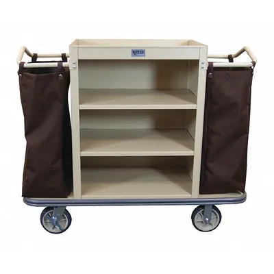 ROYAL BASKET TRUCKS Manual Housekeeping Cart - Manual Housekeeping Carts
