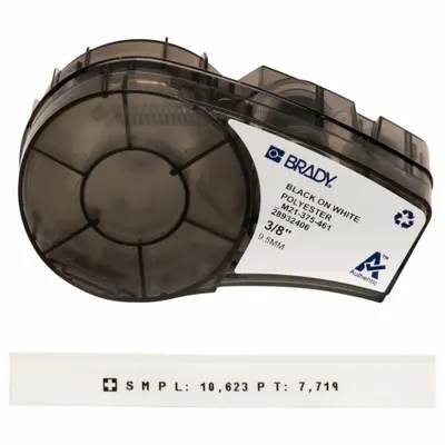 BRADY M21-375-461 Thermal Transfer Continuous Label Roll Cartridge - Brady Thermal Transfer Continuous Label Roll Cartridges