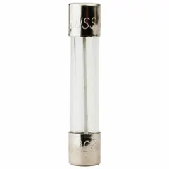 Fast-acting cylindrical fuse rated 10 A at 250 V AC. Physical size is 1/4 in x 1 1/4 in. Provides overcurrent protection in industrial equipment, control panels, and power supplies where rapid response to short circuits is required.