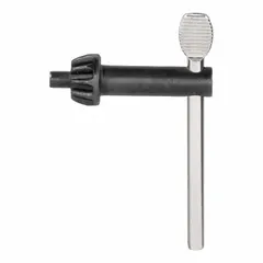 L-handle key for tightening or loosening compatible drill chucks. Designed for K32 chucks with a 1/2 in pilot. Used in drilling operations for metalworking, woodworking, and general fabrication.