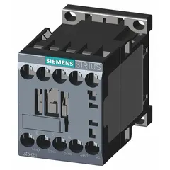 This Siemens IEC control relay features a 3NO/1NC contact configuration rated at 10 A and a 250 V DC coil voltage. It is designed for combination DIN-rail and surface mounting, providing flexibility for panel builders and maintenance teams. Typical applications include switching and controlling industrial circuits in motor control centers, conveyor systems, and automation panels.
