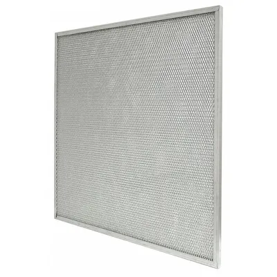 OEM Washable Metal Air Filter: 20 in x 20 in x 1 in, Galvanized Steel - General Use Mesh Air Filters