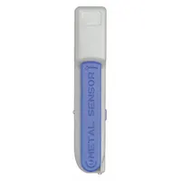 WESTWARD Metal Detector: 2 in Scan Dp, 6 3/4 in L x 1 1/4 in W x 1 1/4 in H, Light/Sound Alert