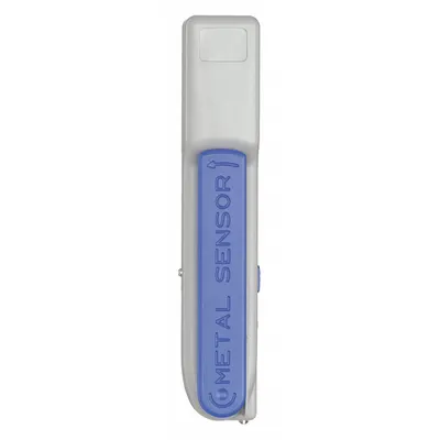 WESTWARD Metal Detector: 2 in Scan Dp, 6 3/4 in L x 1 1/4 in W x 1 1/4 in H - Supplemental Wand Metal Detectors