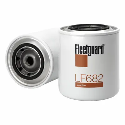 FLEETGUARD Automotive Oil Filter: BT267, LF682, 3/4"-16 UNF-2B Thread Size, 6 1/8 in Overall Ht - Spin-On Oil Filters