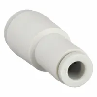 SMC Push-Fit Fitting: 4 mm OD x 6 mm OD Size, Push-to-Connect x Push-to-Connect, Brass, Brass (MPN KQ2H04-06A)