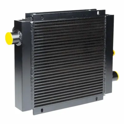MAXIM Oil Coolers: 17 hp Heat Removed, 100 gpm Max. Flow, 250 psi Max. Pressure - DC Motor Driven Forced Air Oil Coolers