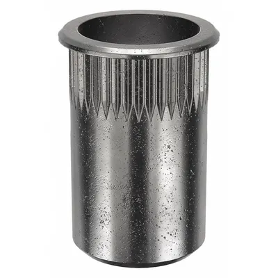 AVK Rivet Nut: #10-32 Thread Size, 1/2 in Overall Lg, 19/64 in Insert Dia, Round - Low-Profile Twist-Resistant Rivet Nuts