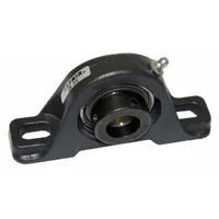 TIMKEN Pillow Block Bearing: 15/16 in Bore, Cast Iron, Eccentric Collar, 1 5/16 in Shaft Ht, Contact (MPN VAK 15/16)
