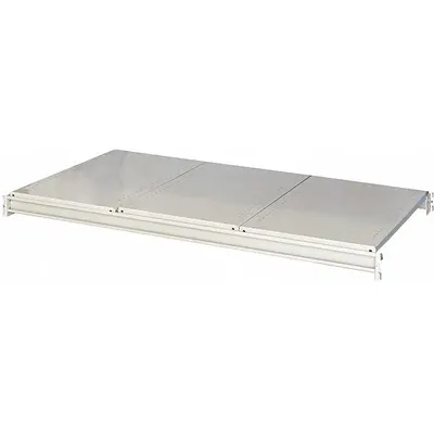 HALLOWELL Flat Steel Decking Bulk Rack Shelf Kit - Flat Steel Decking Bulk Rack Shelf Kits