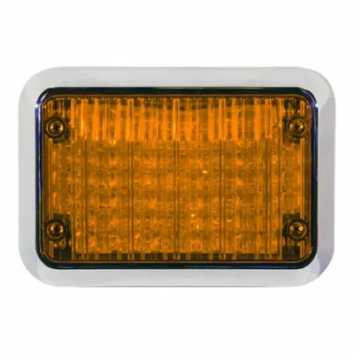 CODE 3 Perimeter Light: Emergency Vehicle Perimeter Light, Amber, 6 W Watt - Emergency Vehicle Perimeter Lights