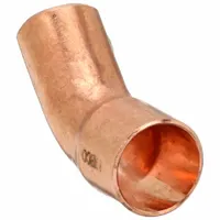 NIBCO Sweat Fitting Elbow: 5/8 in CTS x 5/8 in CTS, FTG x FTG, Wrot Copper (MPN 6062-5/8)