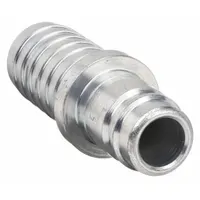 PARKER Quick Connect Hose Coupling: 3/8 in Body Size, 3/8 in Hose Fitting Size, Male Hose Barb, Male (MPN H5E)