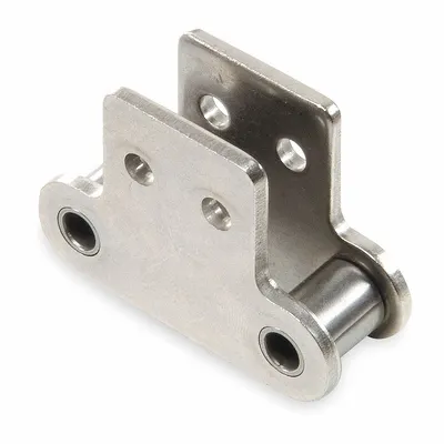 TSUBAKI Roller Attachment Link: Roller Attachment, Stainless Steel Conveyor Chains For Chain - Attachment Links for Conveyor Chains