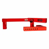 Cushion Tire Lift Lock: Steel, Red, Keyed Different (MPN CTLL Lock)