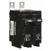 Miniature Circuit Breaker: 100 A Amps, 120/240V AC, 2 Poles, Std (MPN B2100HH)