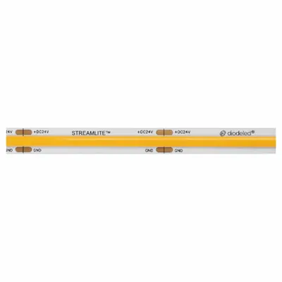 DIODE LED Tape Light Spools: White, Top Bend, 409 lm, 3000K, 16 3/8 ft Lg, 5 W Watt - Tape Lights