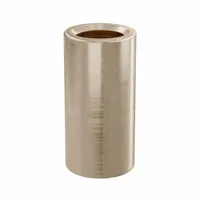 Sleeve Bearing: Bronze, SAE 841, 1/2 in Bore, 3/4 in OD, 1 1/2 in Lg, -35°F to 300°F, 5 PK (MPN AA744-01B)