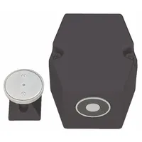 Electromagnetic Door Holder: Floor - Mounted, Bronze (MPN SEM7820 DKBRZ)