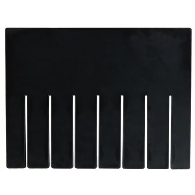 QUANTUM STORAGE SYSTEMS Divider: 9 5/8 in x 7 1/4 in, Plastic, Conductive, 2TB31 - ESD Divider Box Dividers