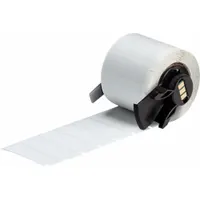 Wraparound Label: 1/2 in x 1 1/2 in, Polyvinyl Fluoride, Black on White, For 20 AWG Wire Gauge (MPN M6-29-437)