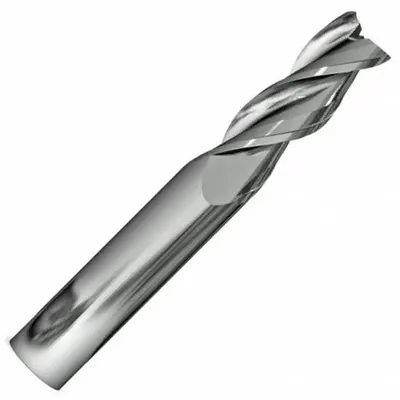 OEM Carbide Square End Mill, 3/4" Mill Dia, 1" LOC, 4" OAL, 3 Flute, for Aluminum - Carbide Square End Mills for Aluminum