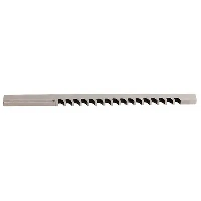 HASSAY SAVAGE CO. Keyway Broach: 1/16 in Keyway Wd, 16 in Broach Lg - Davis-Style Keyseating Broaches