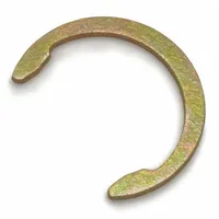 Crescent Retaining Ring,0.05" Thk,PK25: Inch, External, Std, 0.05 in Thick, Steel, Ungraded, 25 PK (MPN C-112ST ZD)