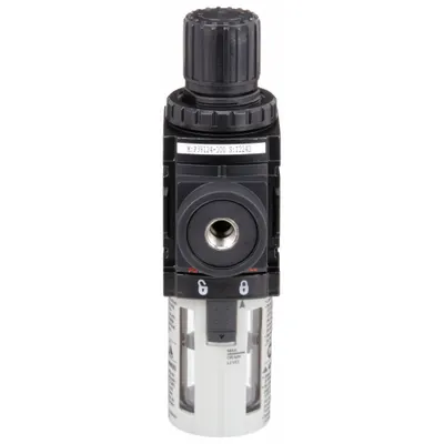 ARO Filter-Regulator: 1000 Series, 1/4 in NPT, 47 cfm, 5 micron, 0 psi to 140 psi - ARO FRL Air Filter/Regulators