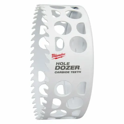 MILWAUKEE Hole Saw: 6 in Saw Dia., 4 Teeth per Inch, 1 5/8 in Max. Cutting Dp - Multi-Material-Cutting Hole Saws without Arbor