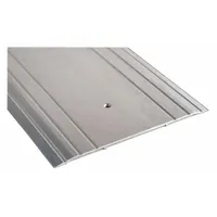 NATIONAL GUARD Door Threshold: Saddle, Aluminum, 6 ft Lg (MPN 1013-72)