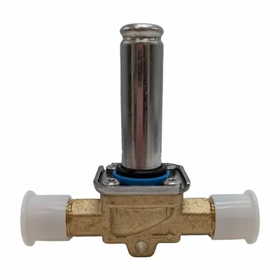 RANCO Refrigerant Solenoid Valve: 3/8 in Female Sweat, 6 mm Port Size, Normally Closed - Refrigeration Solenoid Valves