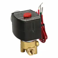 REDHAT Solenoid Valve: 2-Way, Normally Closed, 1/8 in Pipe Size, 110V AC/120V AC, High Flow (MPN EF8262H002)