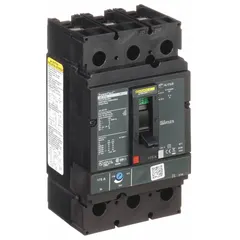 Molded Case Circuit Breaker: 175 A Amps, 25kA at 240V AC, Adj, Line/Load Lug, ABC, 3 Poles, 600V AC (MPN JDL36175). Key specifications — Terminal Connection: Line/Load Lug; Phase Connection: ABC; Max. AIR Rating: 25kA at 240V AC; Instantaneous Trip: Adjustable; Series: JD.