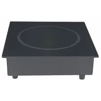 Induction Cooking Range: 1 Stations, Digital, Tempered Glass, 120V AC (MPN SM-651R)