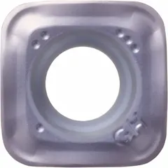 Square (S) indexable milling insert for general-purpose face and shoulder milling. Suitable for medium to rough milling operations on steel, stainless steel, and cast iron in industrial machining applications.