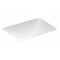 KOHLER Bathroom Sink: White, Vitreous China, 20 1/4 in Overall Lg, 15 3/4 in Overall Wd, Caxton® (MPN K-20000-0)