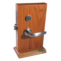 This electric lever lockset is designed for interior doors requiring electric access control, such as offices, hospitals, or schools. It features a storeroom style (07A) with a satin chromium-plated forged brass finish. ADA compliant for accessibility, it is electrically operated with no visual indicator message and is not ligature-resistant