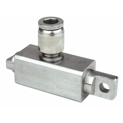 CLEVELAND VIBRATOR CO. Piston Vibrator: End Mount, 13,500 vpm, 100 lb, 2 cfm @ 80 psi - General Purpose Piston Vibrators