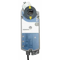 Proportional, non-spring-return damper actuator for modulating dampers in HVAC systems. Delivers 310 in-lb torque with 90° stroke, self-centering shaft, and CW/CCW rotation. Operates on 24V AC/DC with 0 to 10V DC output signal. Hardwired connection with NEMA 2 / IP54 enclosure protection.